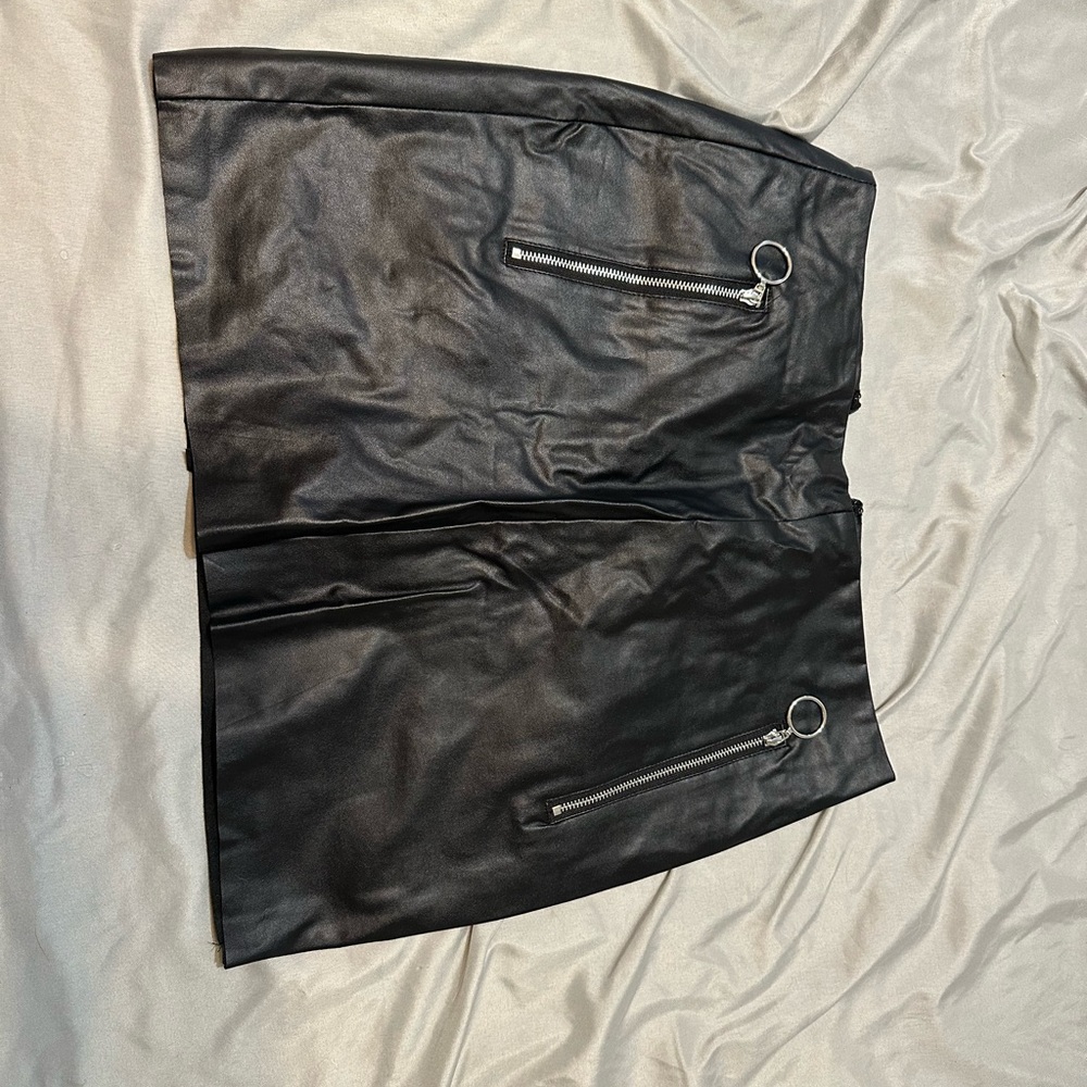 Leather Skirt
